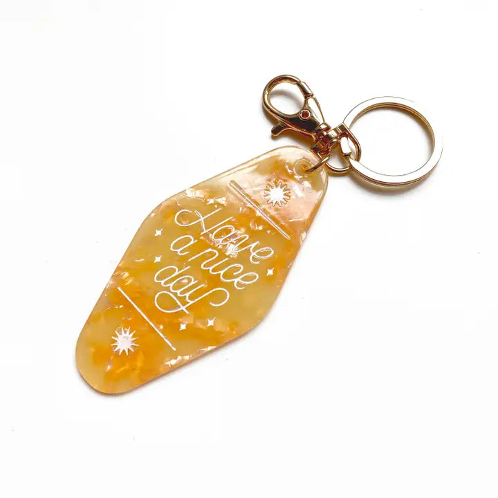 Zodiac Motel Key Chain