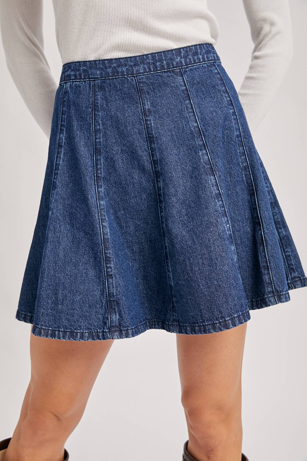 The Treasure Denim Skirt