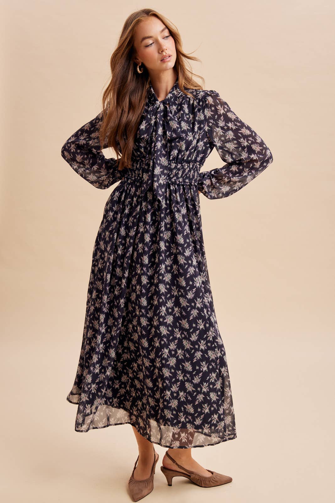 The Sandra Floral Dress