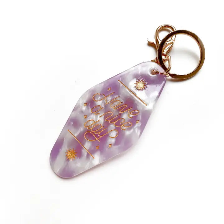 Zodiac Motel Key Chain