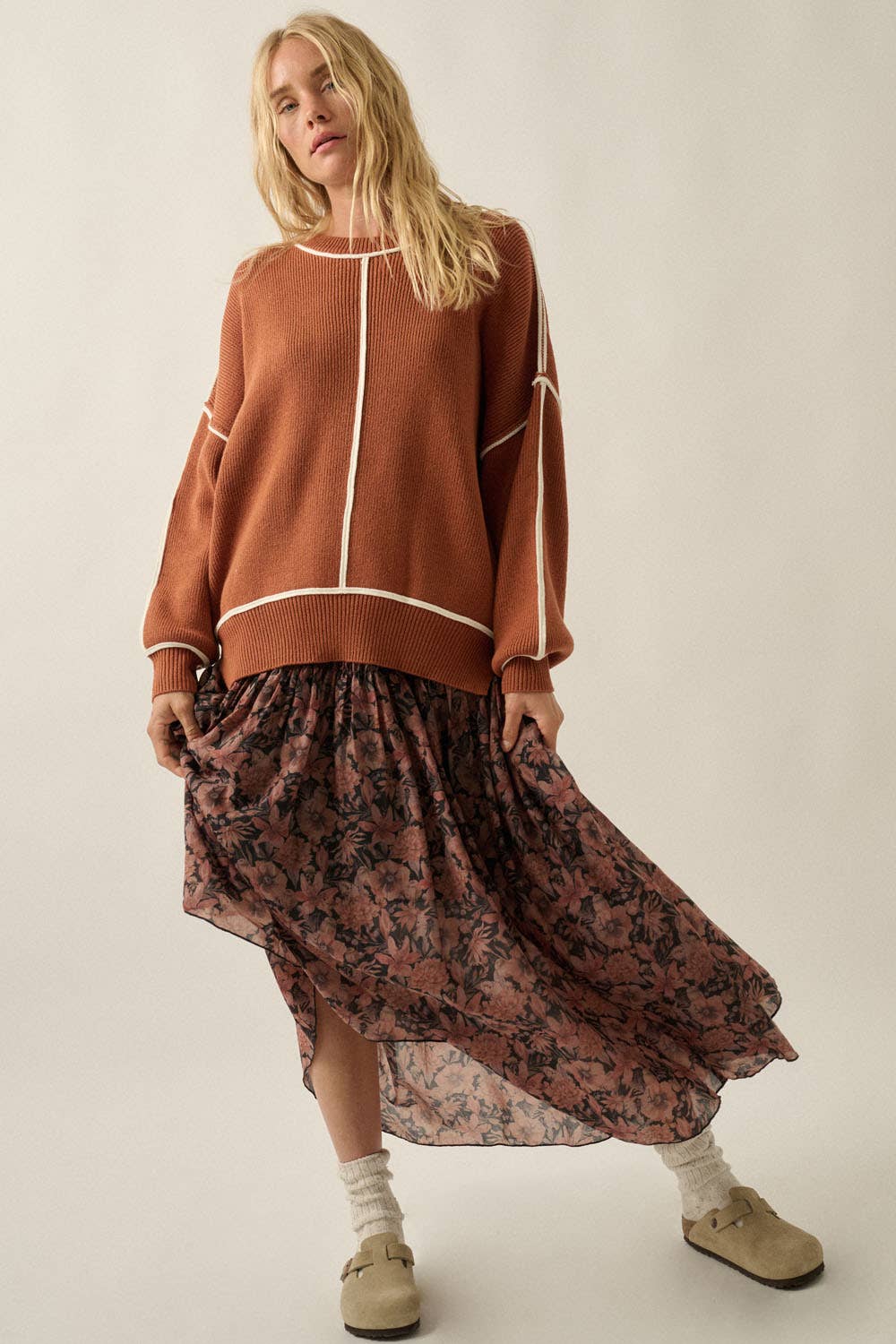 The Ashtyn Floral Skirt