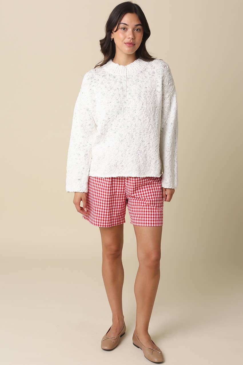 The Diya Gingham Short