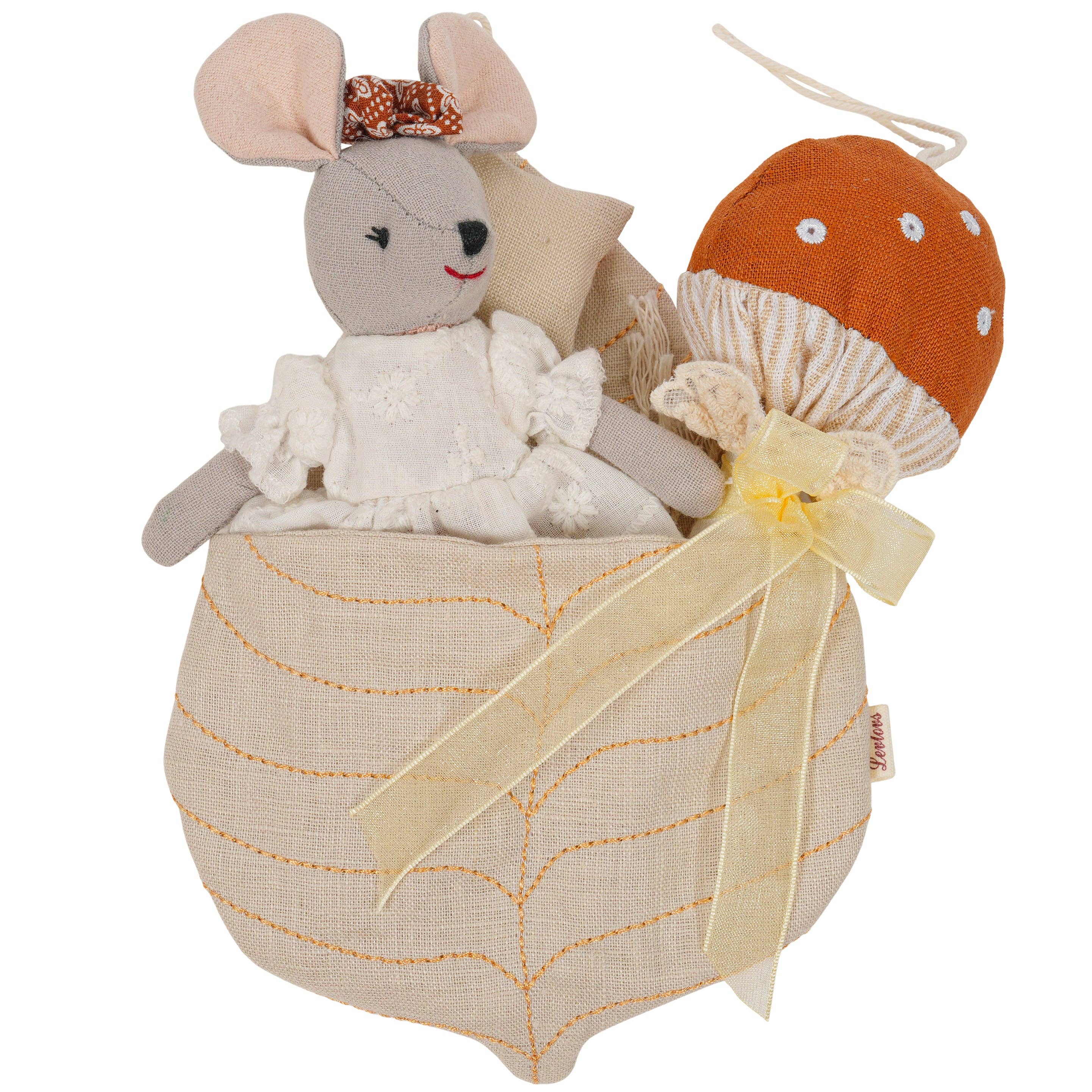 Levlovs Mouse and the Mushroom Wonder Forest Brown Set
