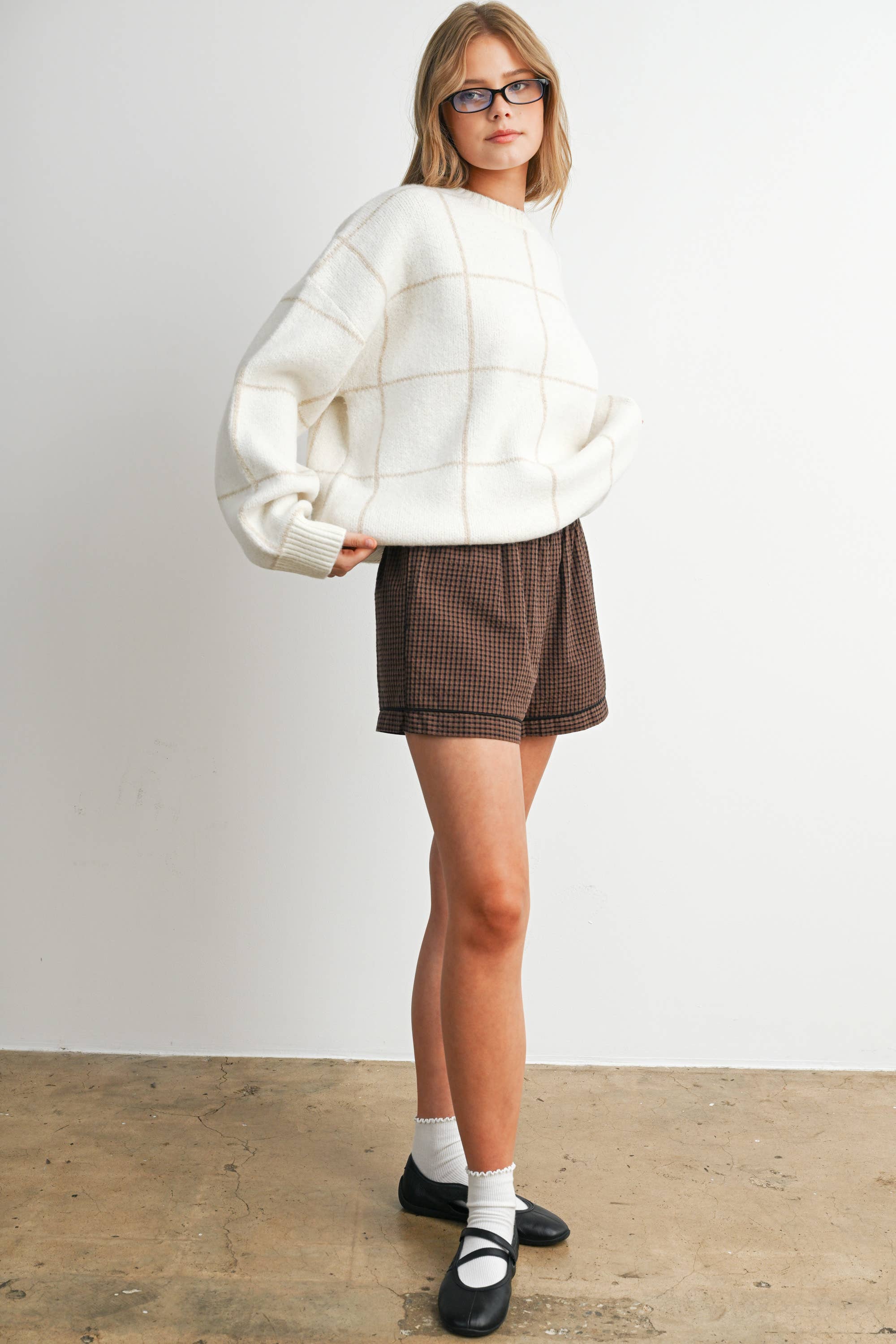 The Lasso Checkered Sweater