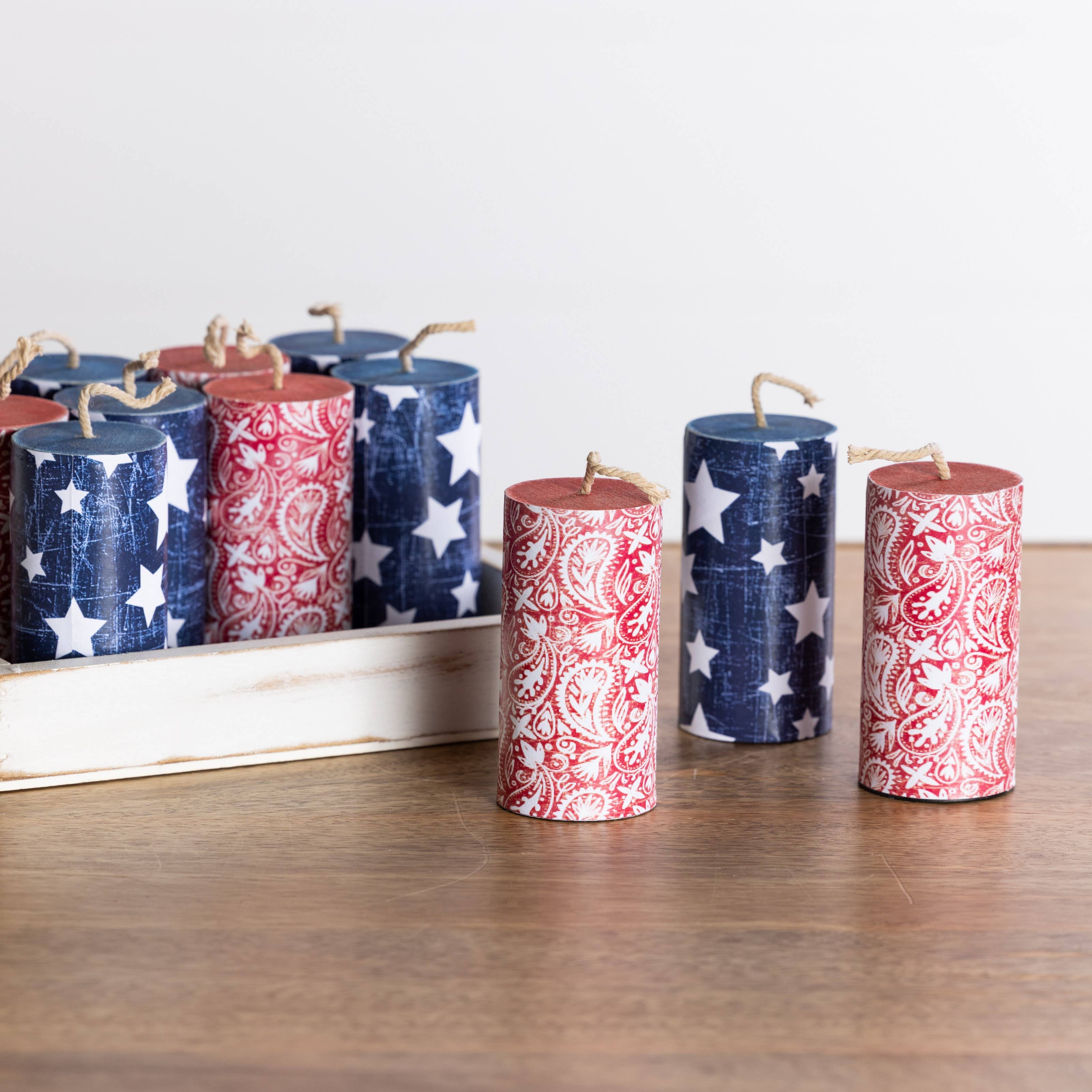 Patriotic Firecracker Decor