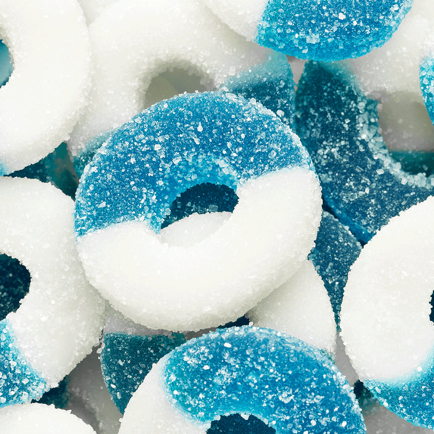 Blue Raspberry Rings