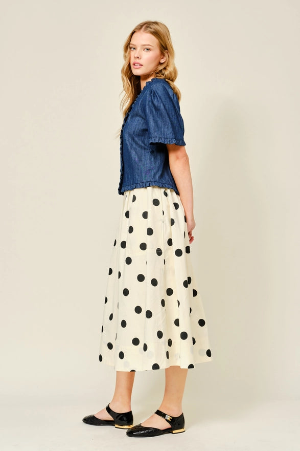 The Poppy Midi Full Skirt