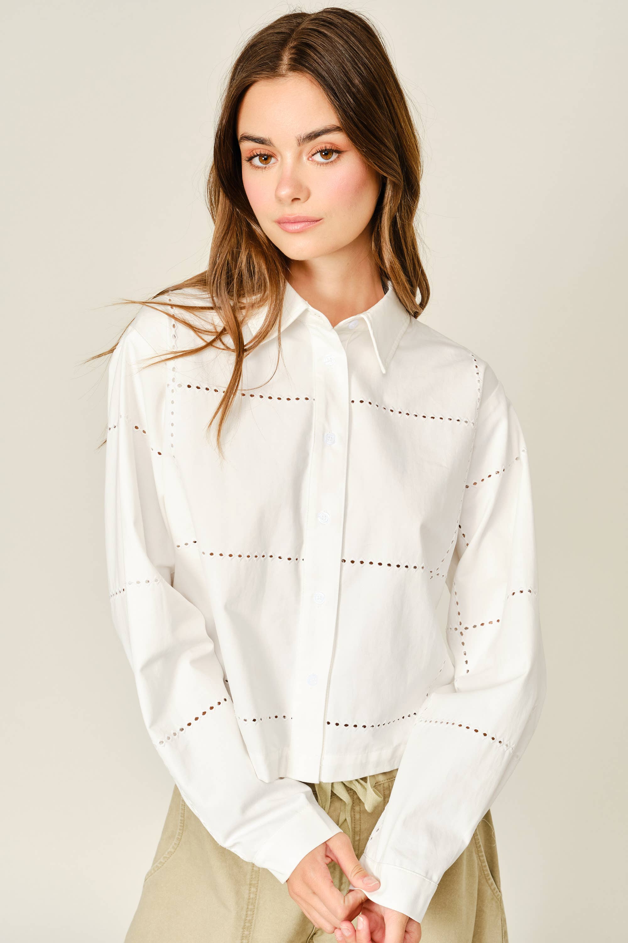 The Helena Embroidered Top
