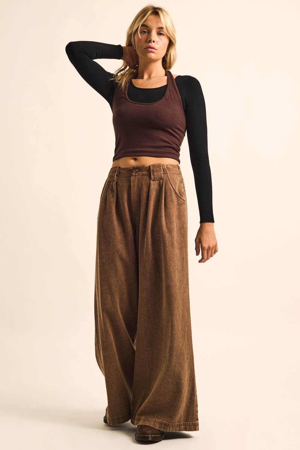 The Alden Wide Leg Pant