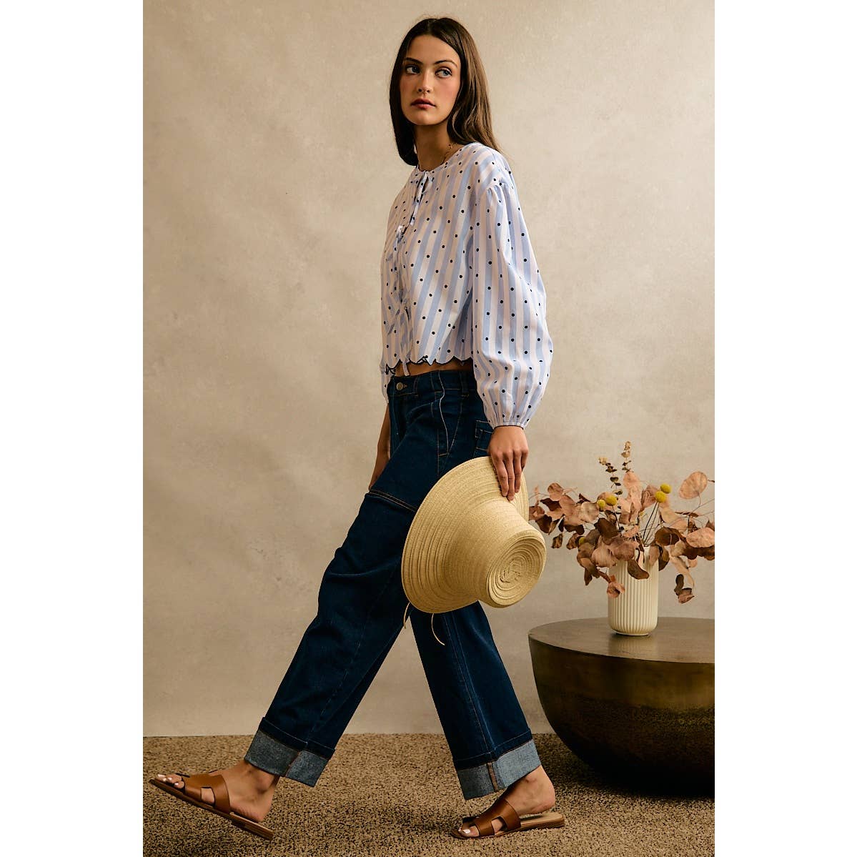 The Tessa Barrel Jean