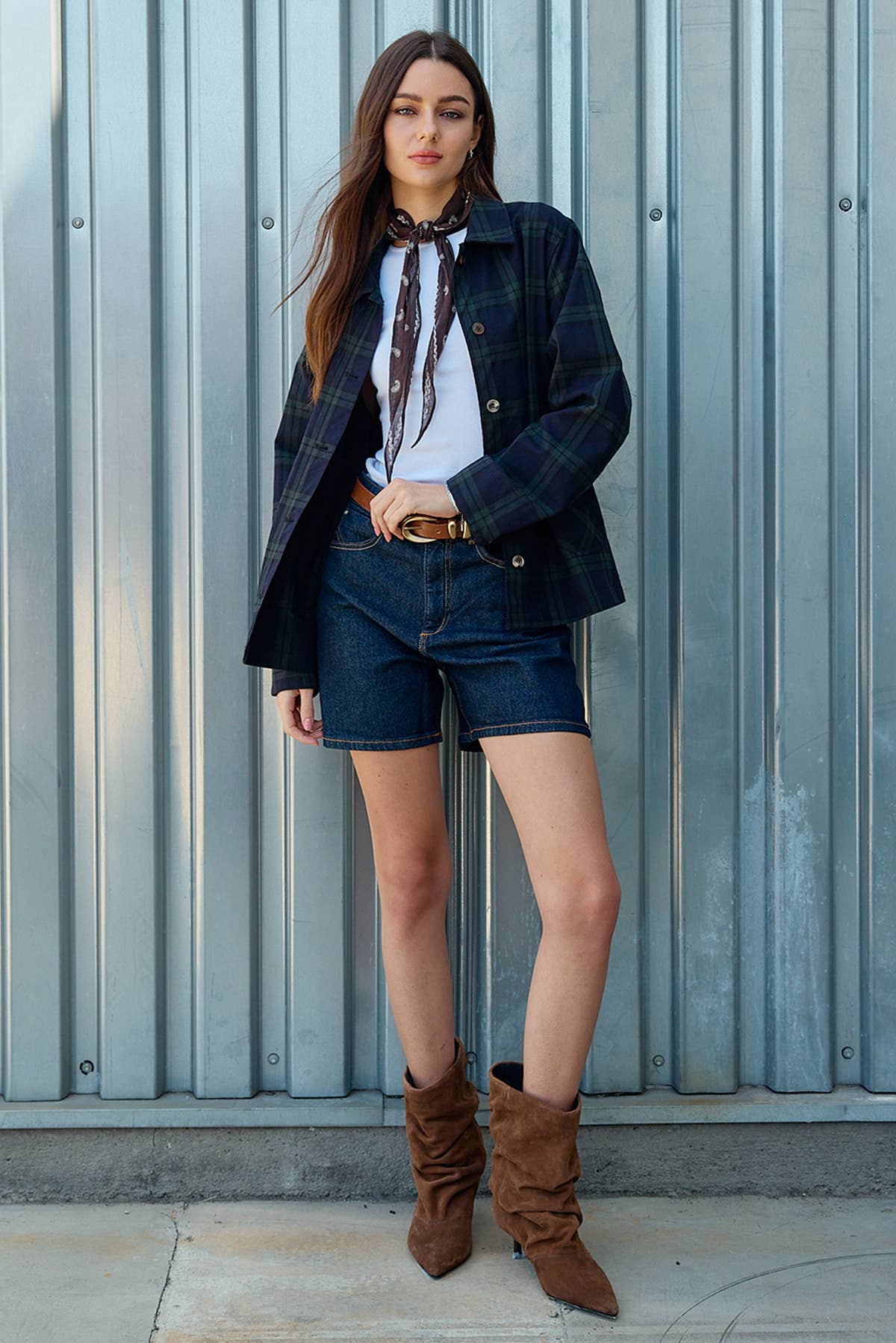 The Mia Plaid Jacket