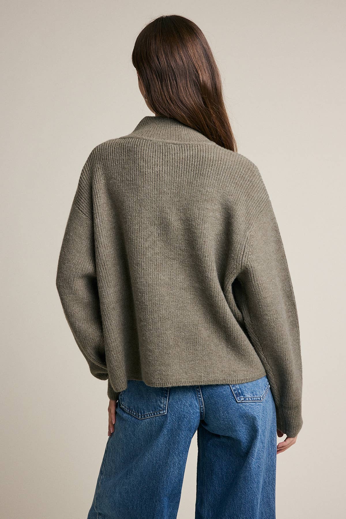The Saoirse Mock Neck Sweater