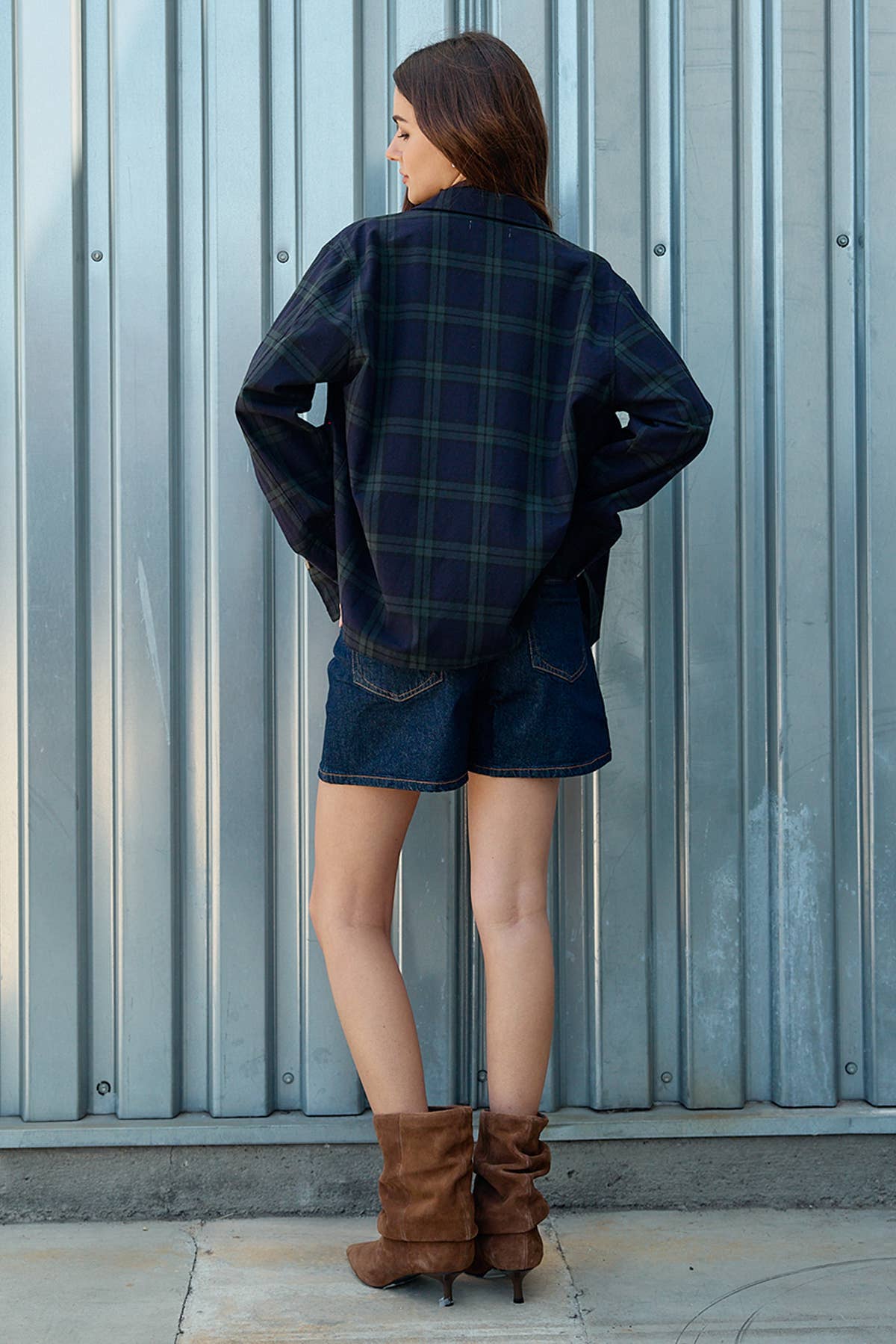 The Mia Plaid Jacket