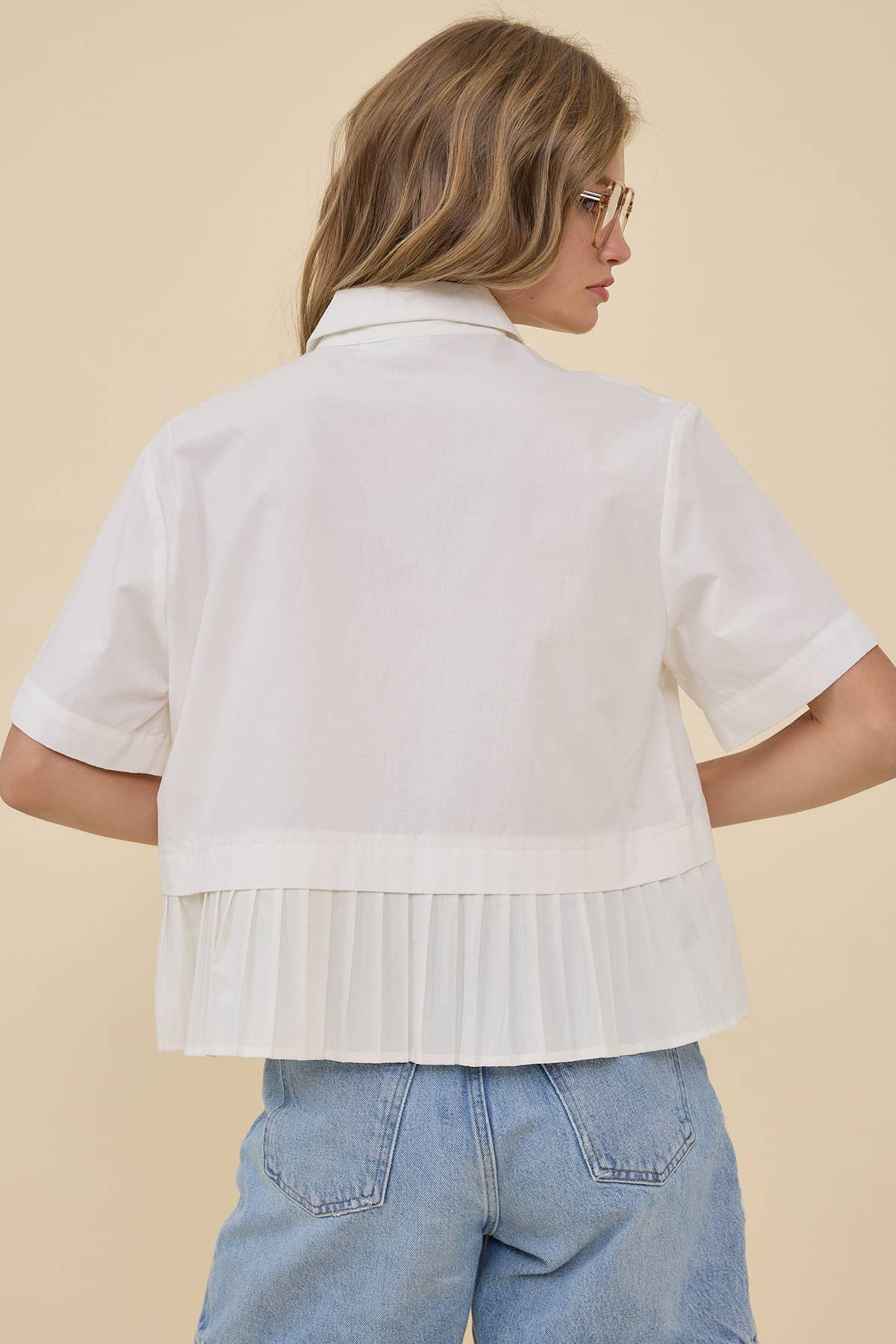 The Pippin Pleated Top