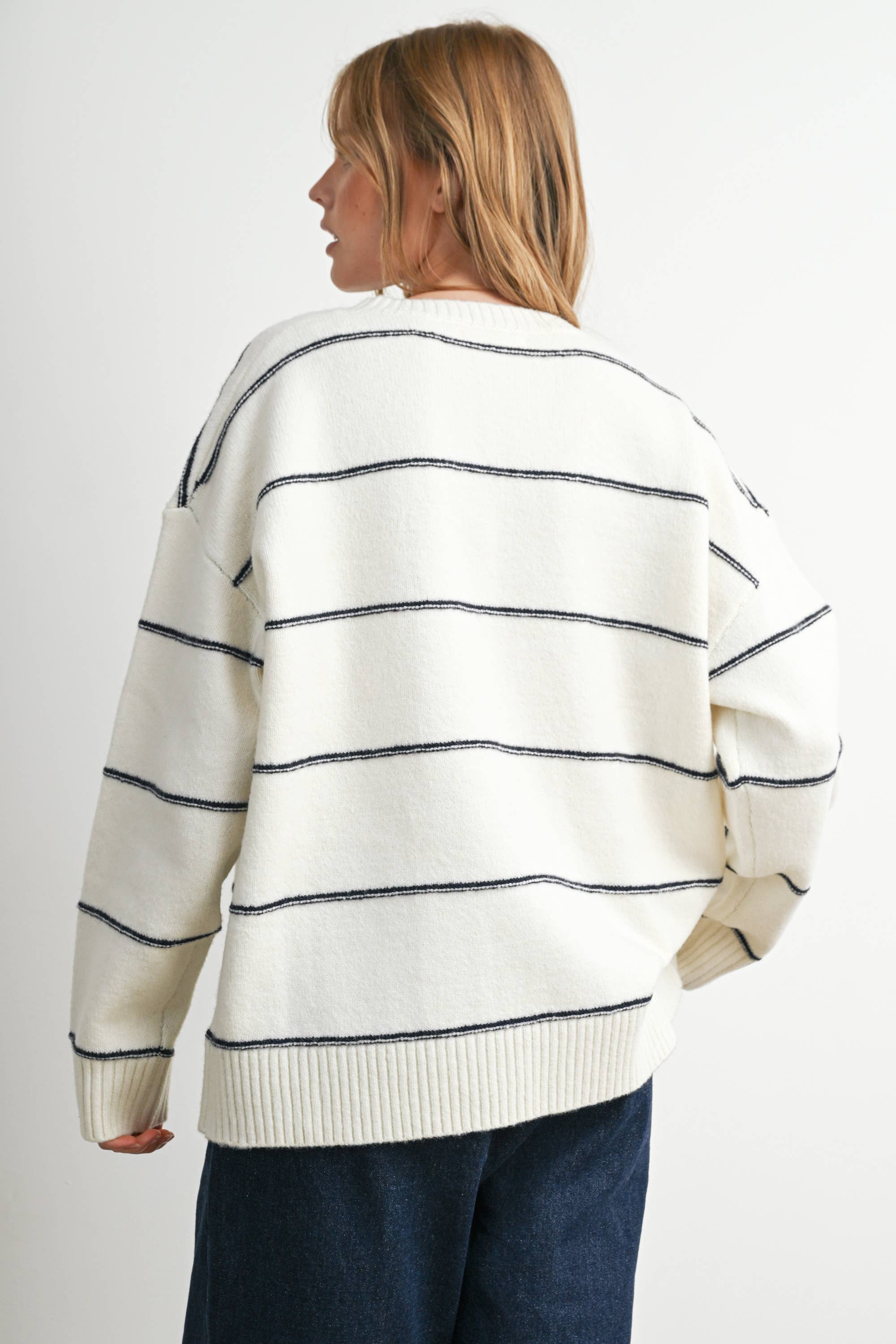 The Cooper Drop Shoulder Sweater