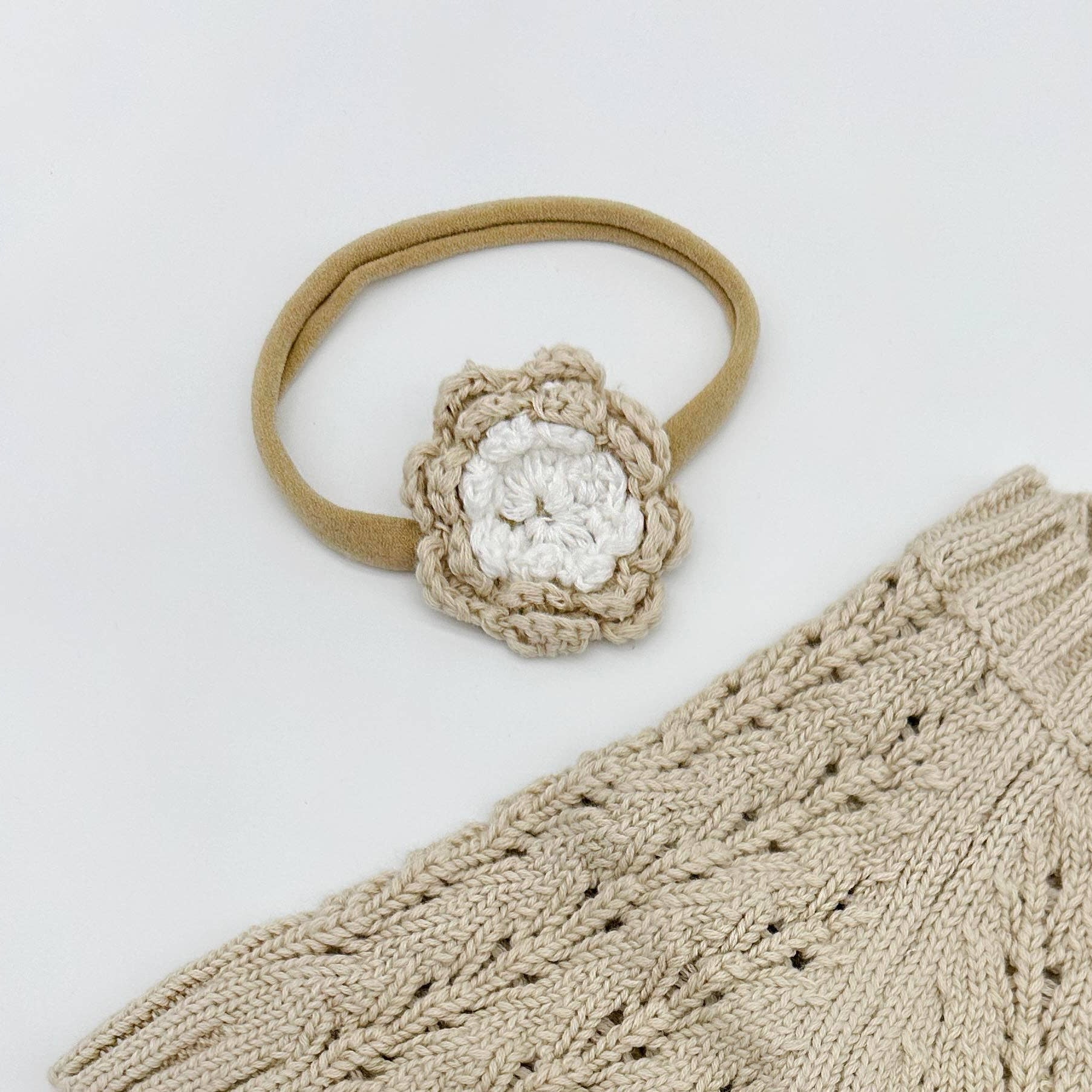 The Crochet Flower Headband