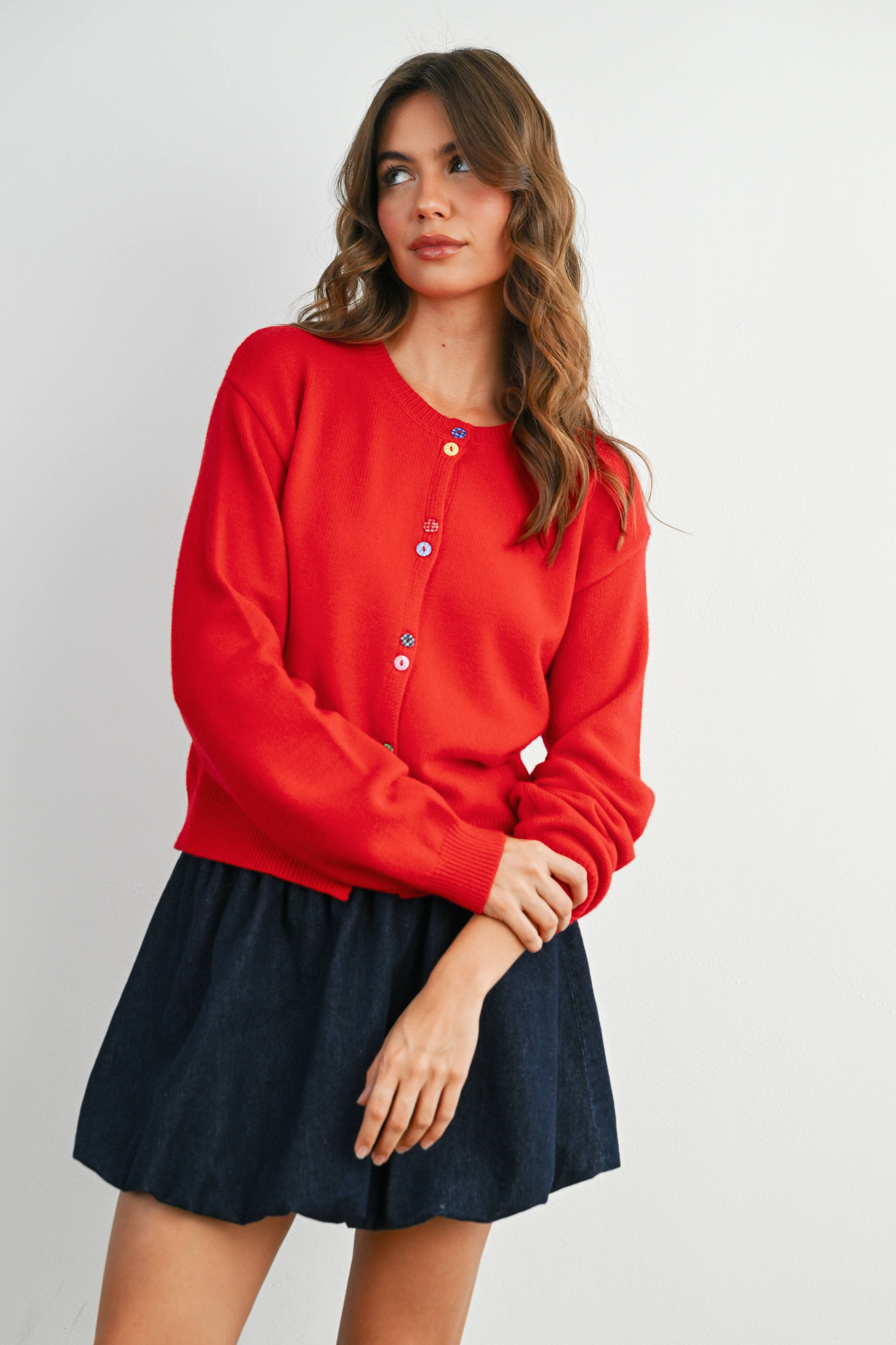 The Este Long Sleeve Cardigan