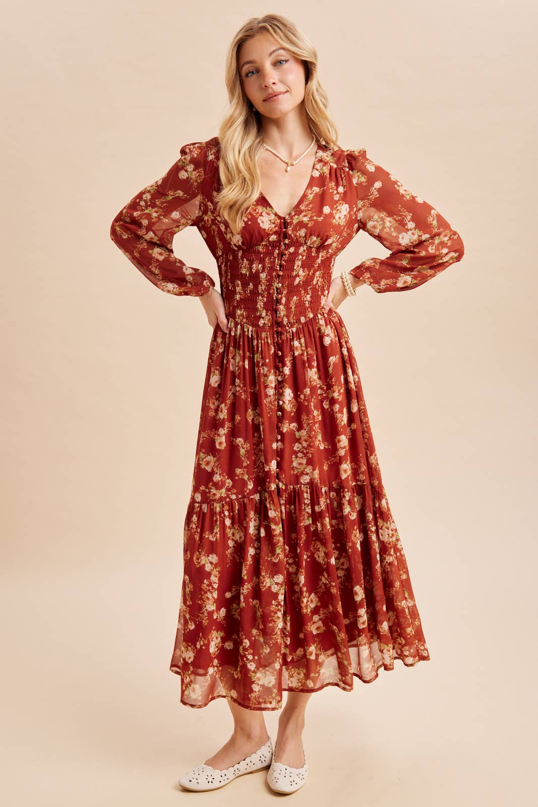 The Winona Floral Dress