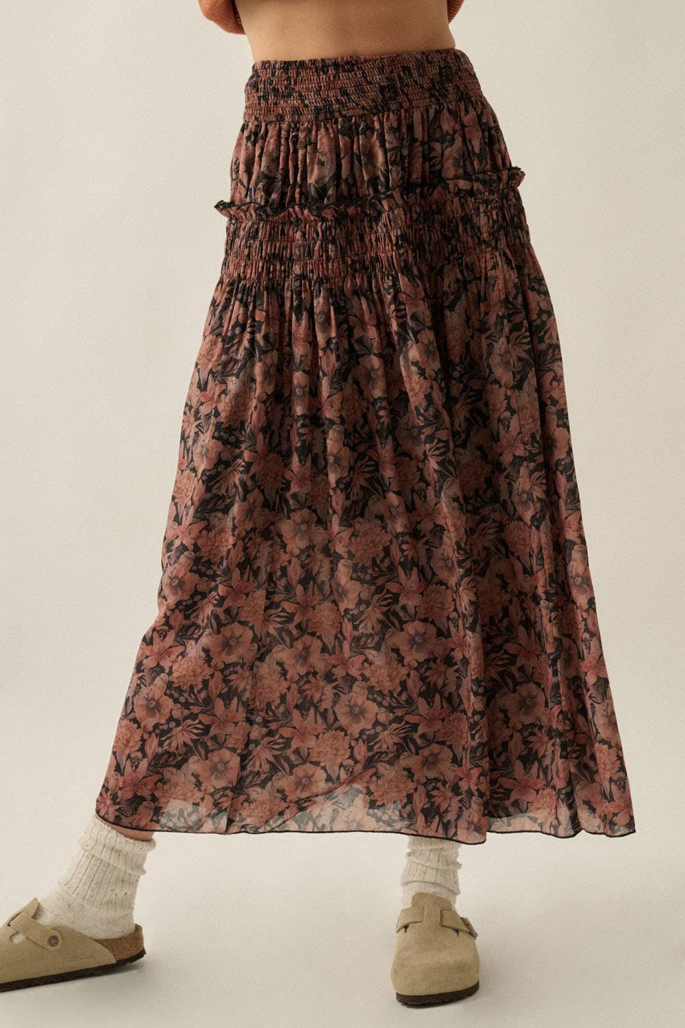 The Ashtyn Floral Skirt