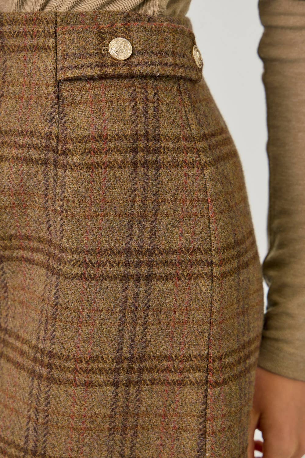 The Cher Plaid Skirt