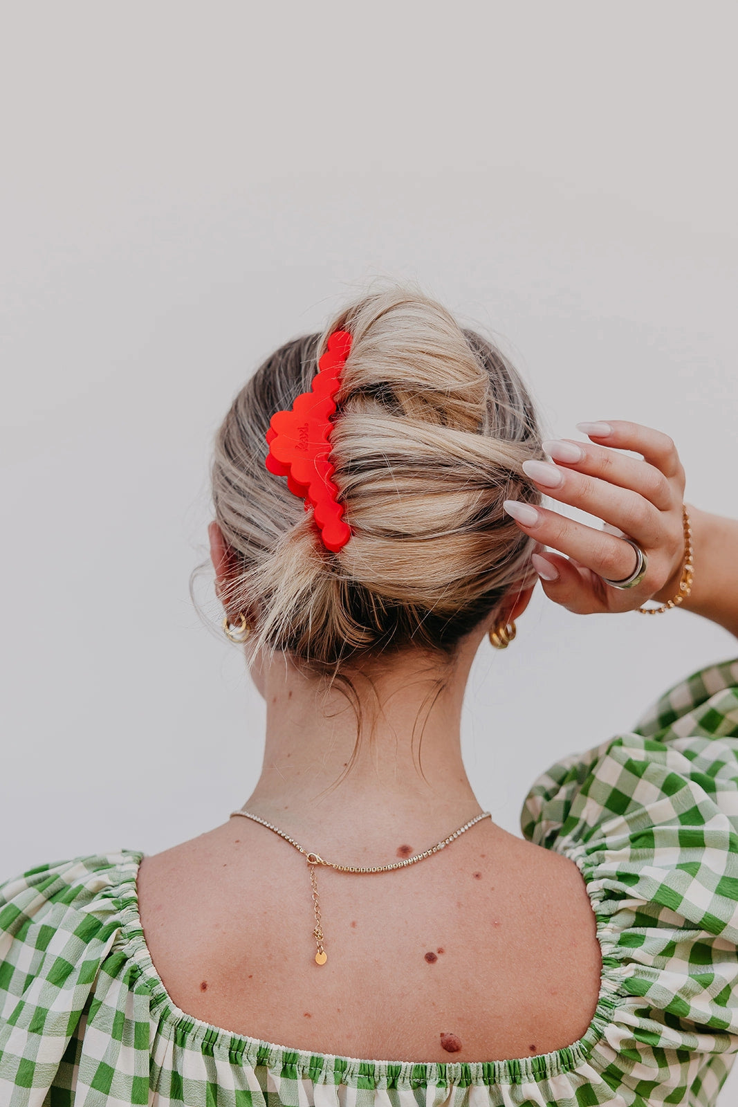 Scalloped Midi Hold Everything Claw