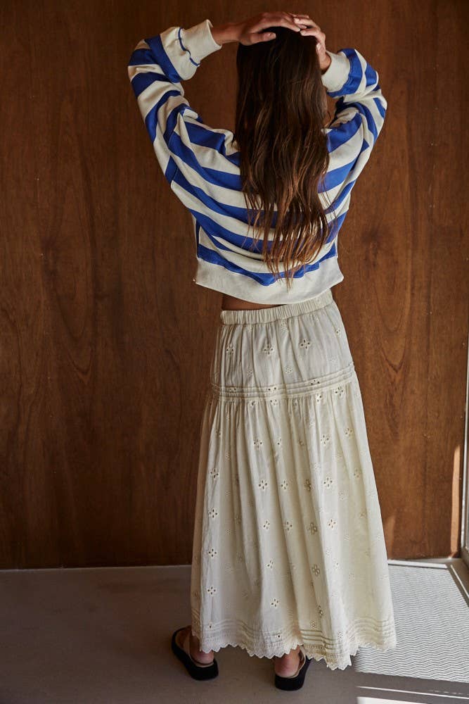 The Valor Knit Striped Top