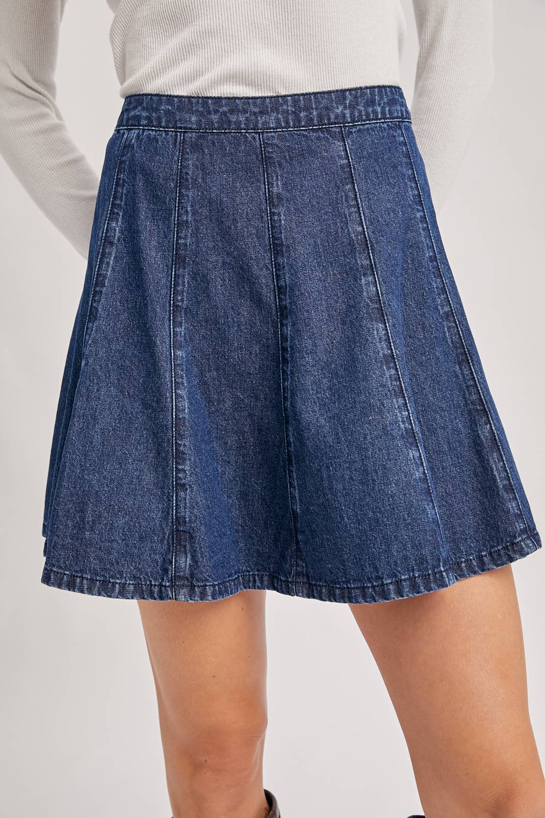 The Treasure Denim Skirt