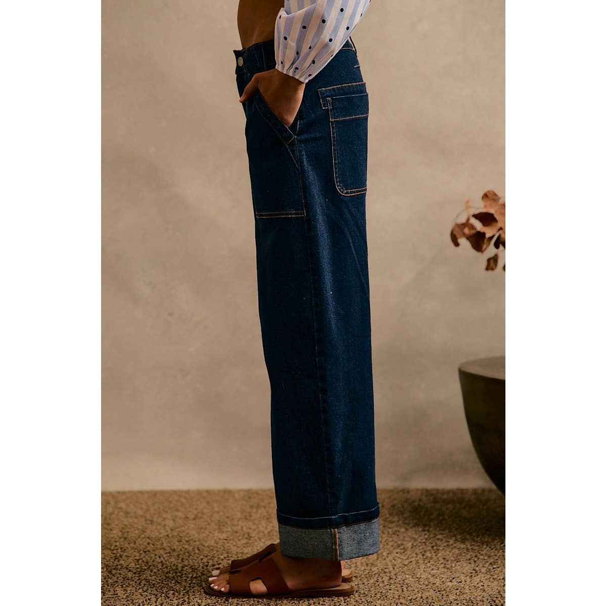The Tessa Barrel Jean