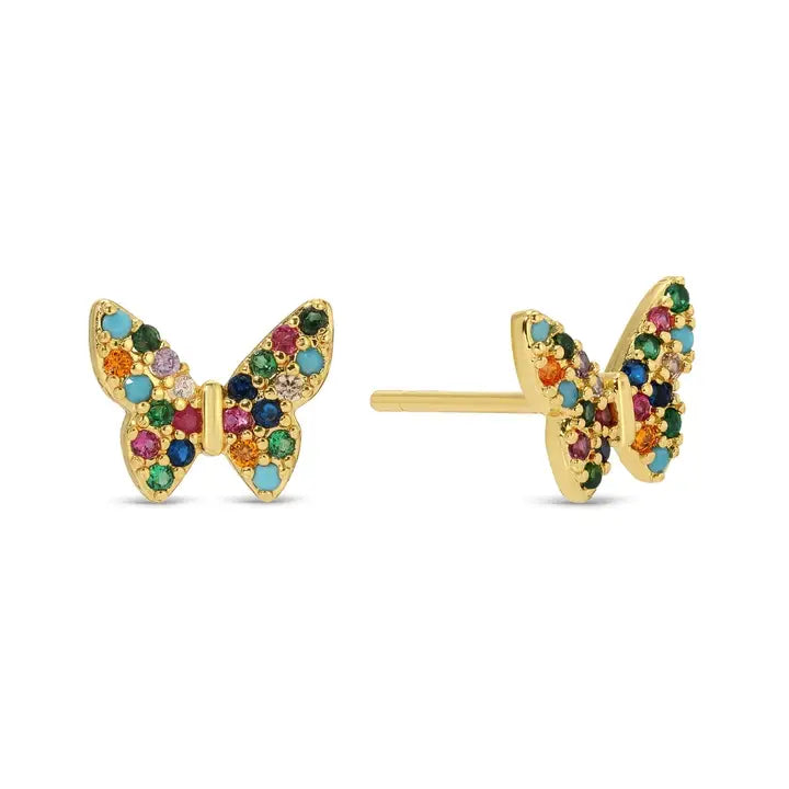 Butterfly Stud Set