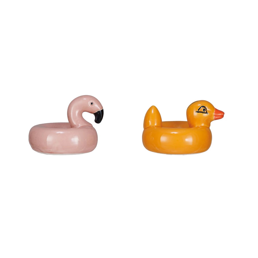 Floating Flamingo and Duck Pool Float
