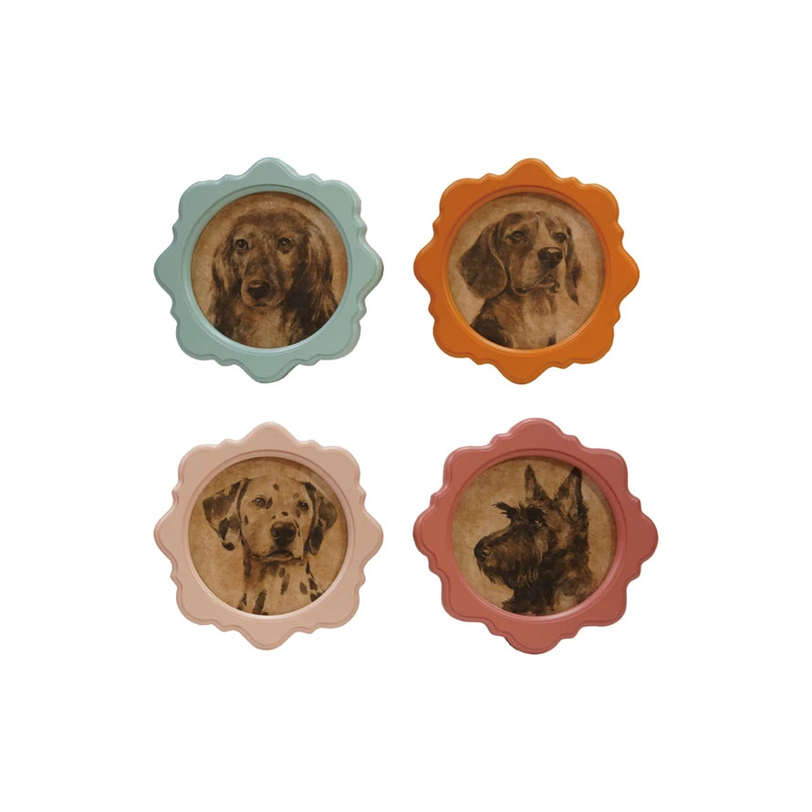 Dog Image Vintage Wall Decor