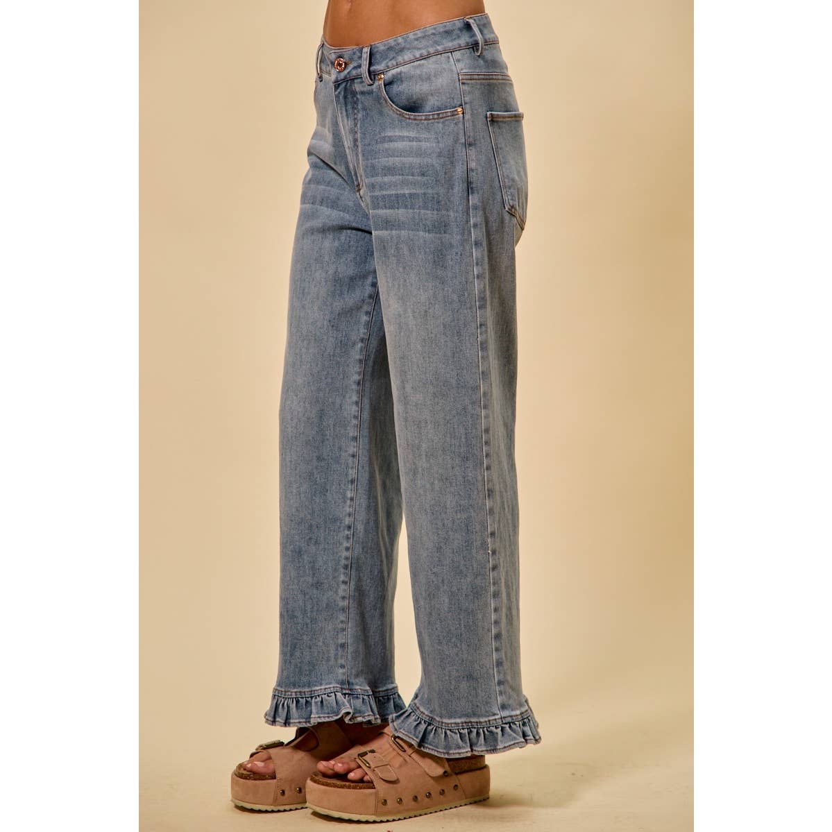 The Tina Ruffled Jean