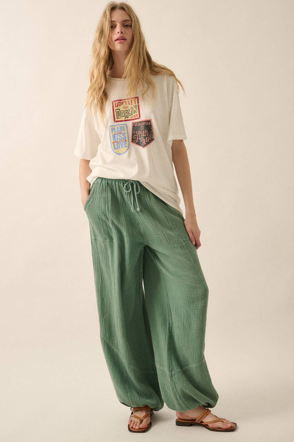 The Inspirational Quotes Oversized Tee