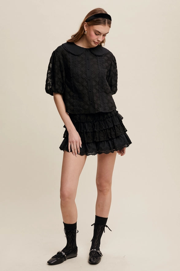 The Viola Lace Short