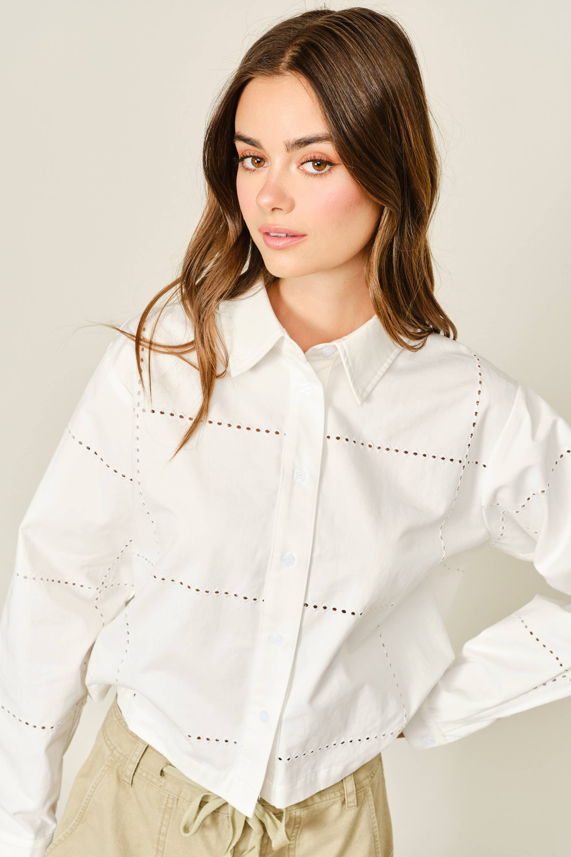 The Helena Embroidered Top
