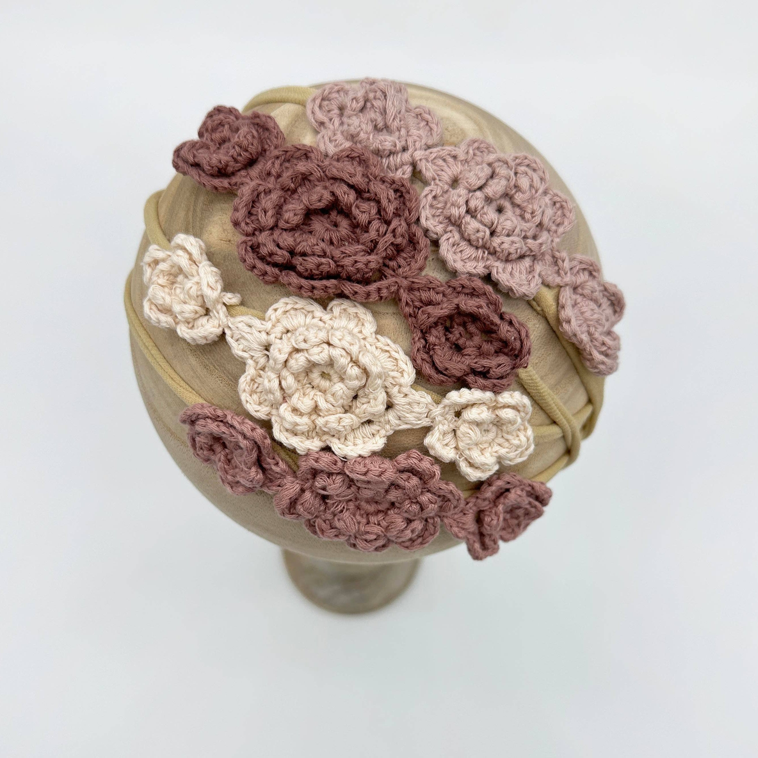 The Crochet Flower Headband