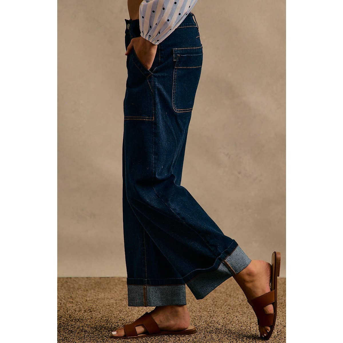 The Tessa Barrel Jean