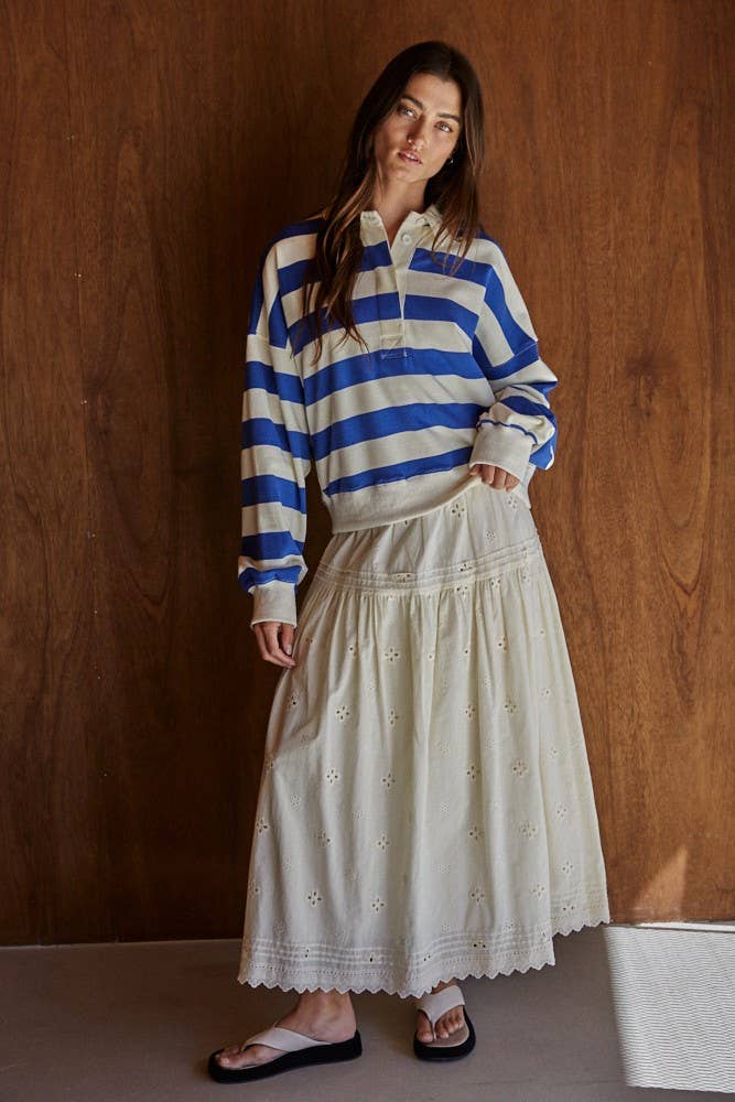 The Valor Knit Striped Top