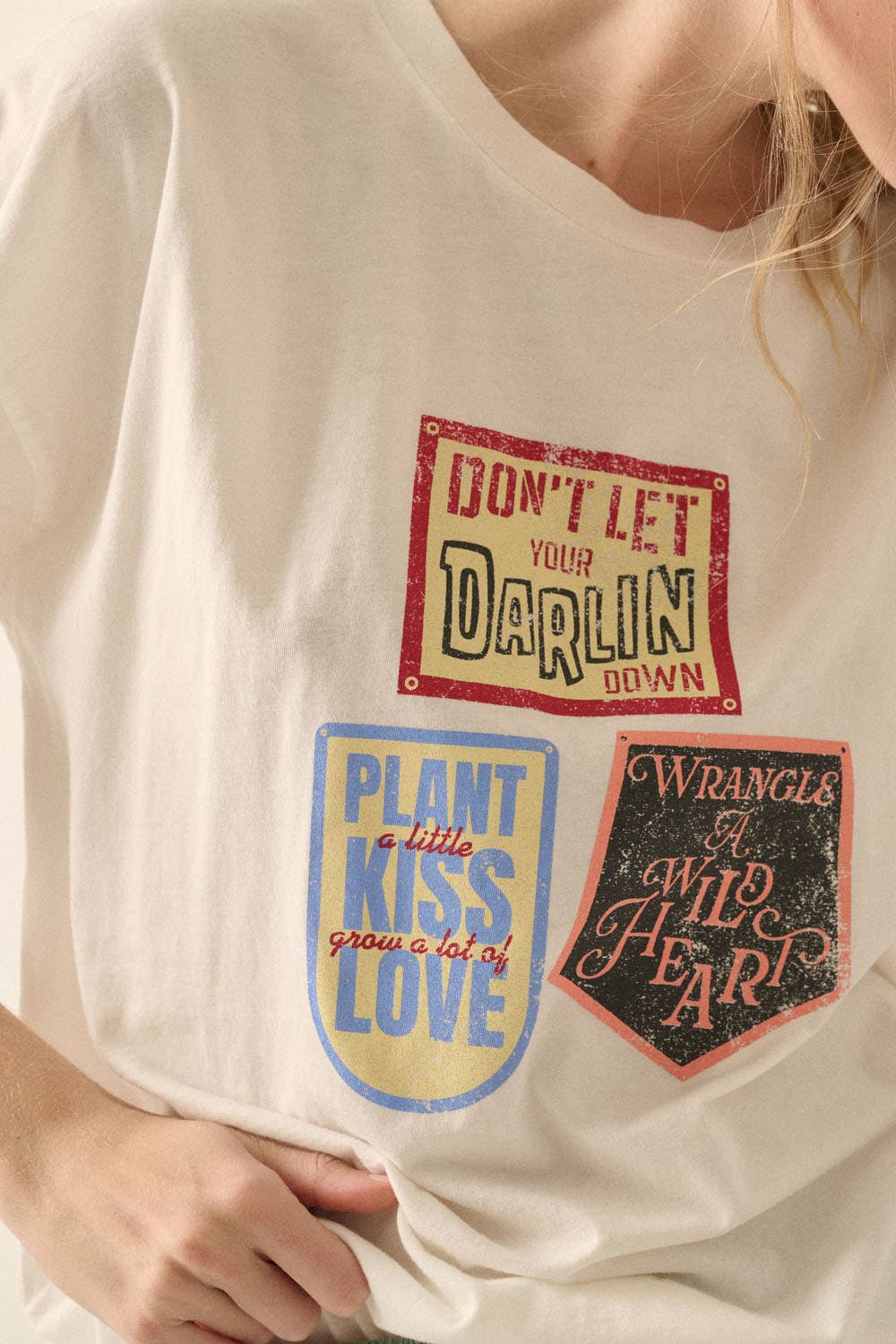 The Inspirational Quotes Oversized Tee