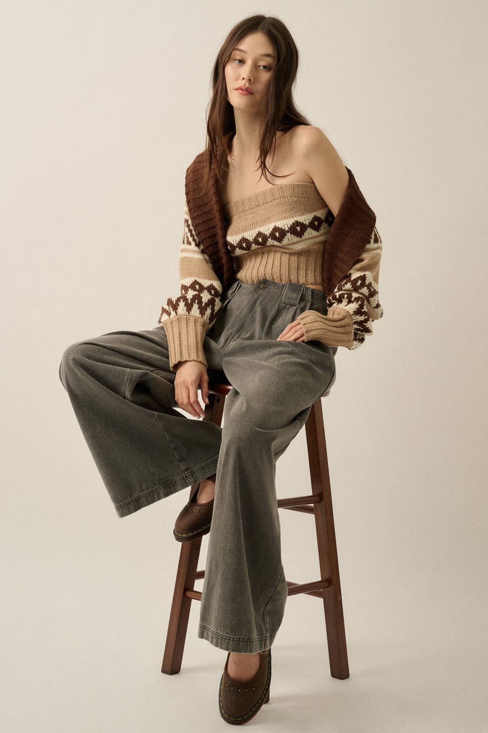 The Alden Wide Leg Pant