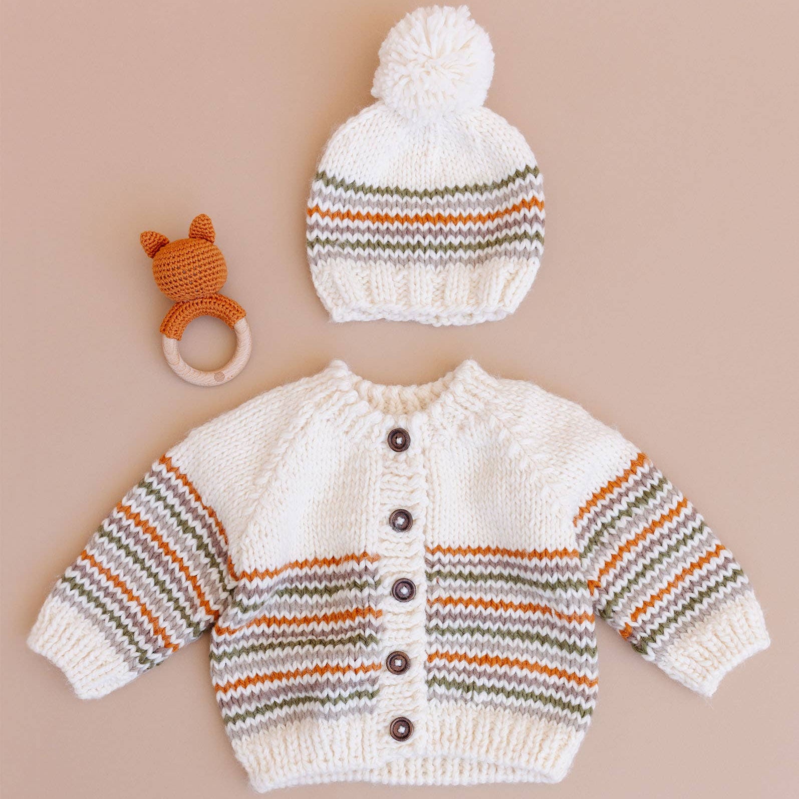 Woodland Stripe Cardigan