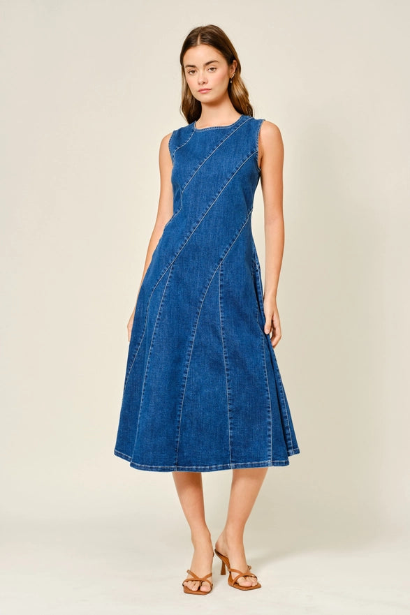 The Remi Denim Dress