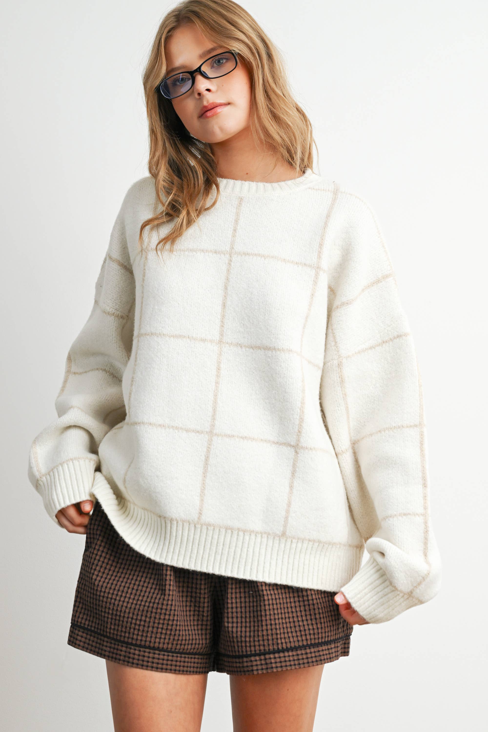 The Lasso Checkered Sweater
