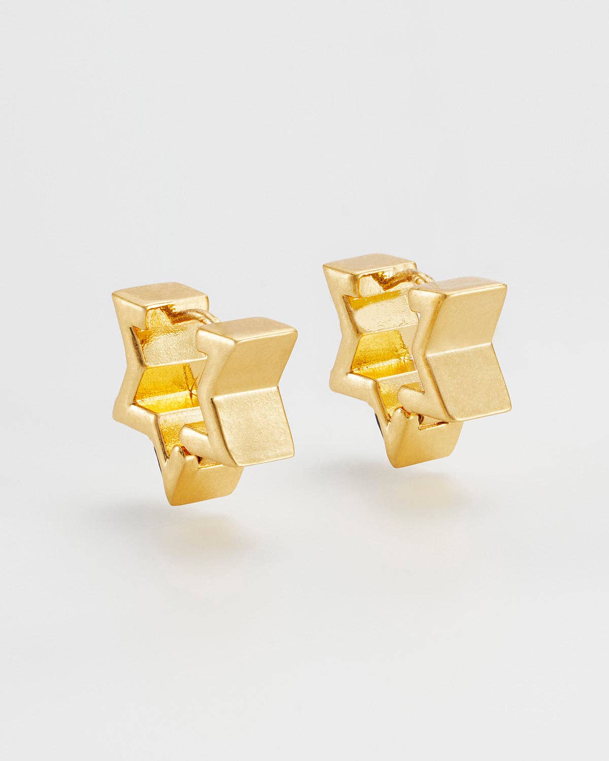 Larkspur Huggie Earrings
