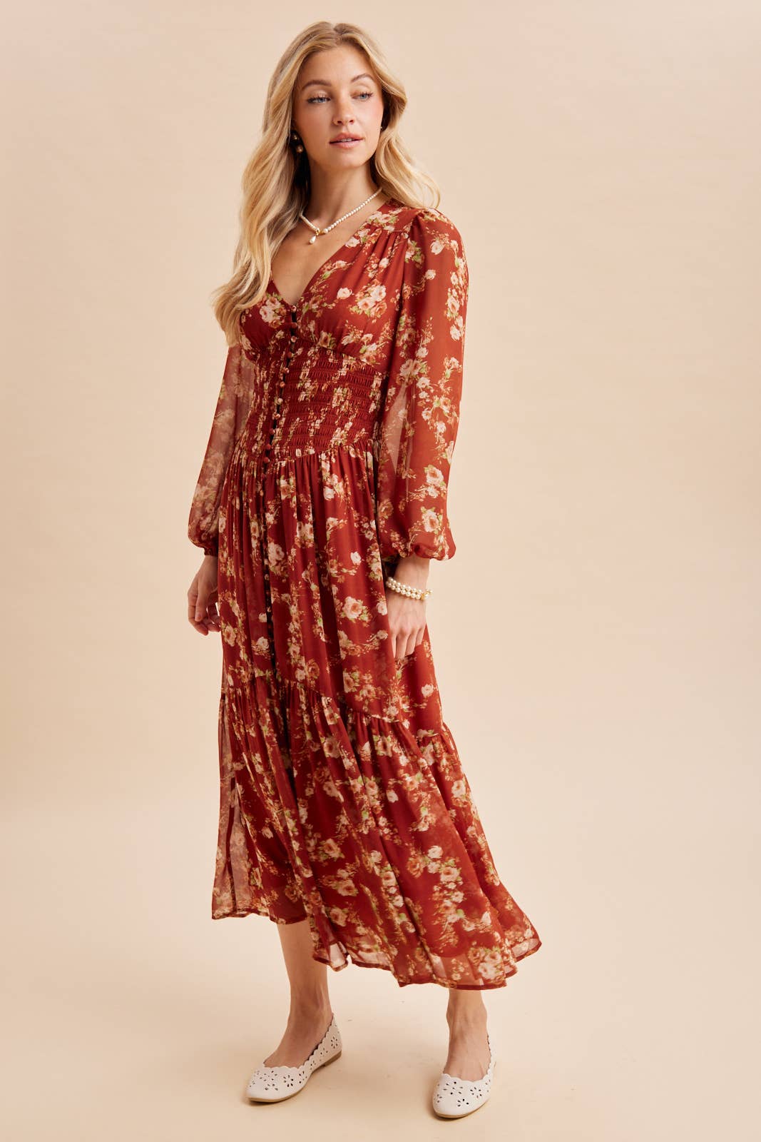 The Winona Floral Dress