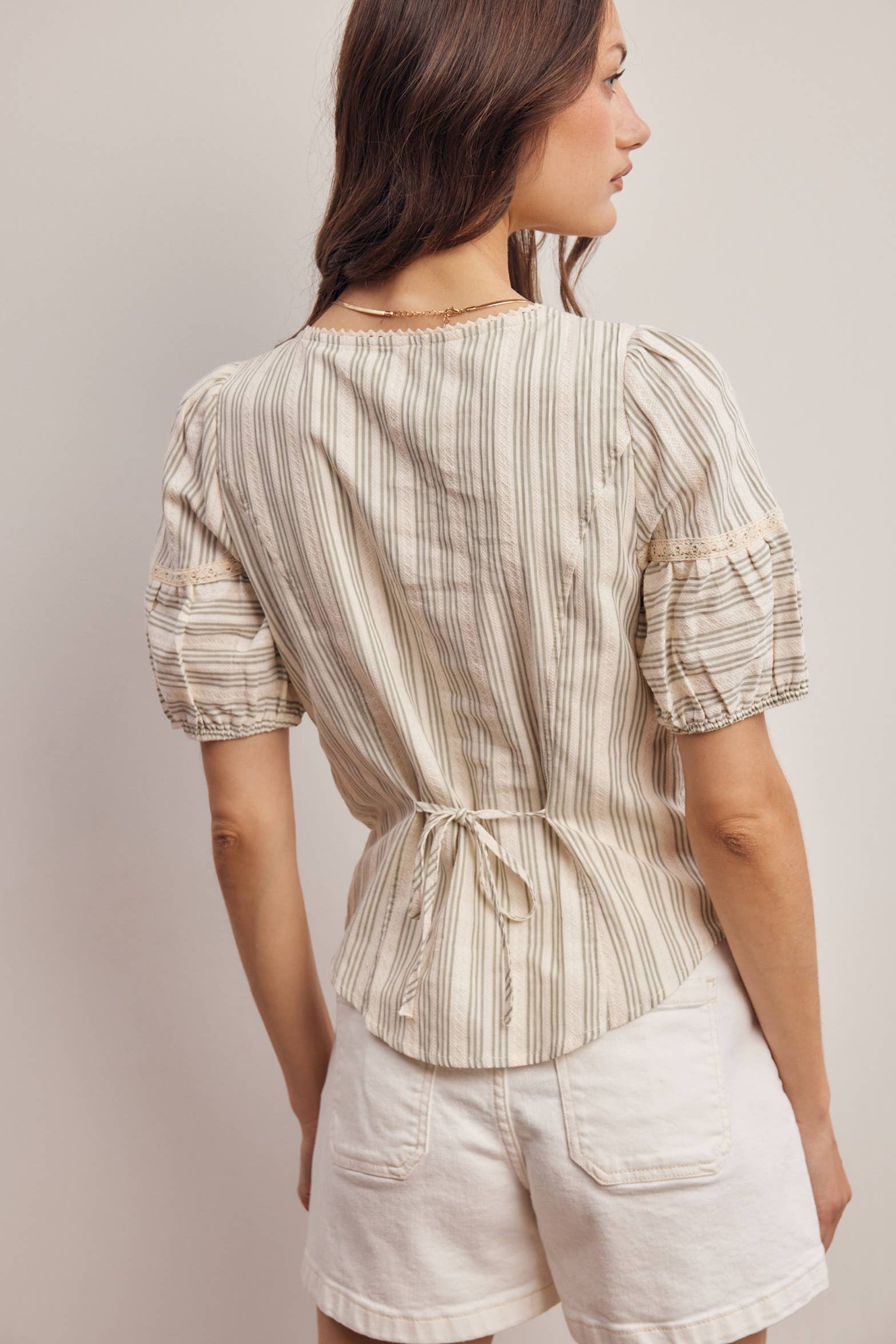 The Rory Stripped Blouse