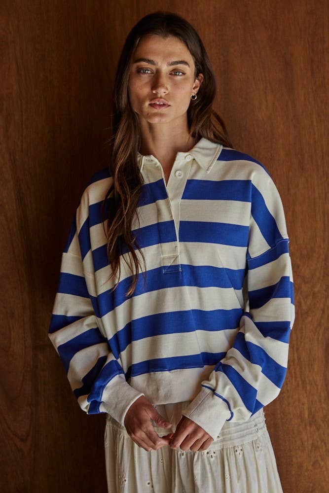 The Valor Knit Striped Top