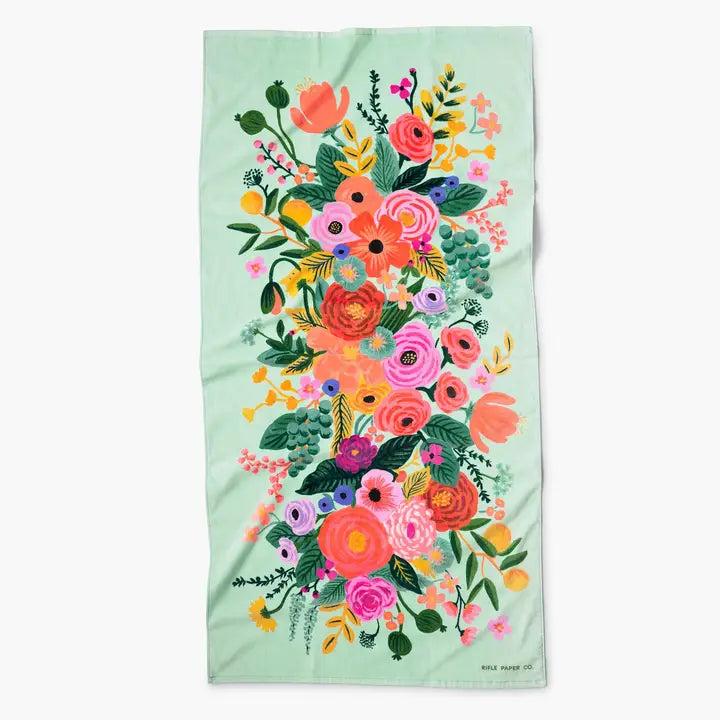 Garden Party Beach Towel