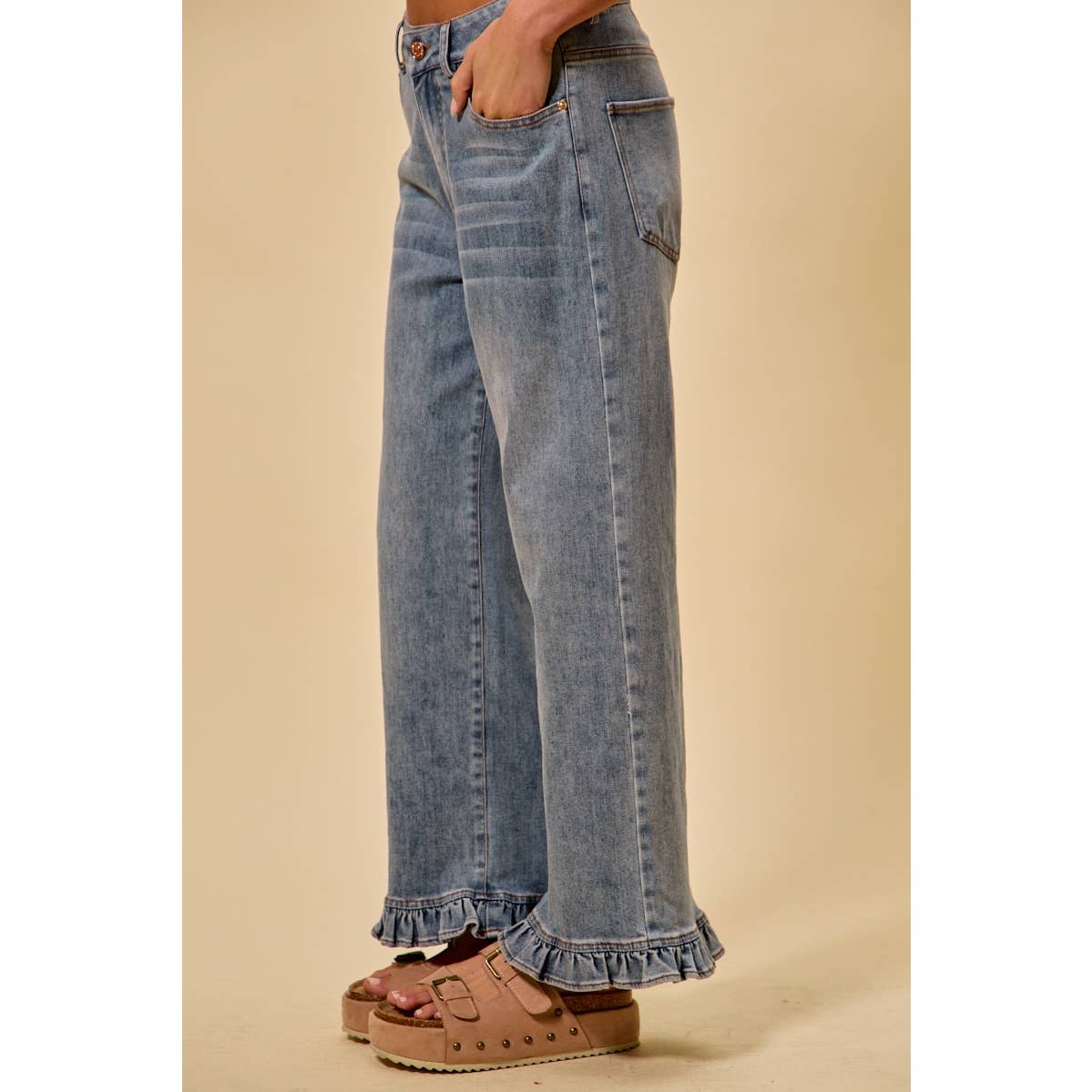 The Tina Ruffled Jean