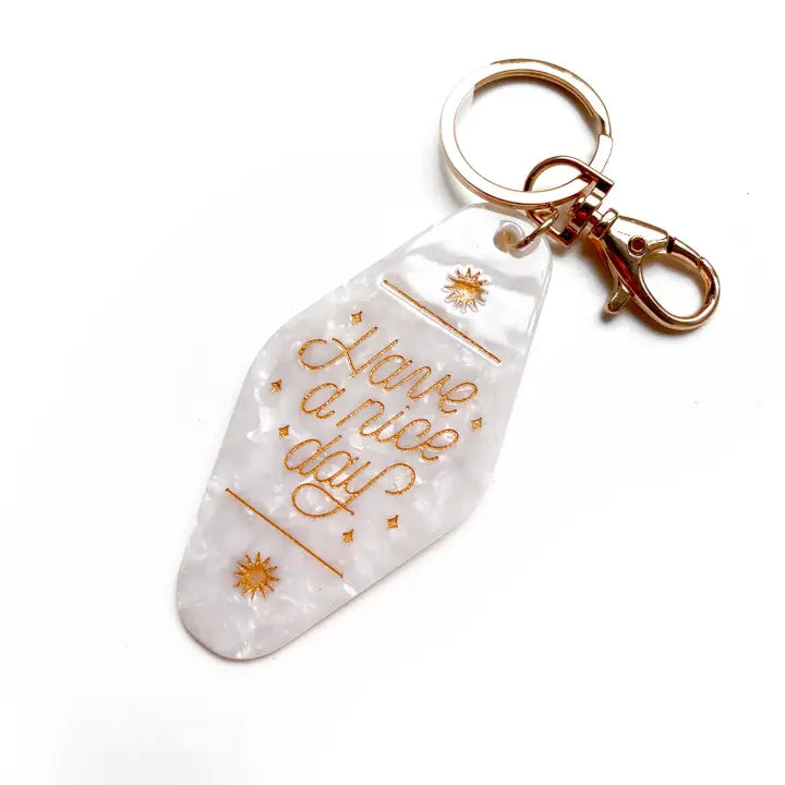 Zodiac Motel Key Chain